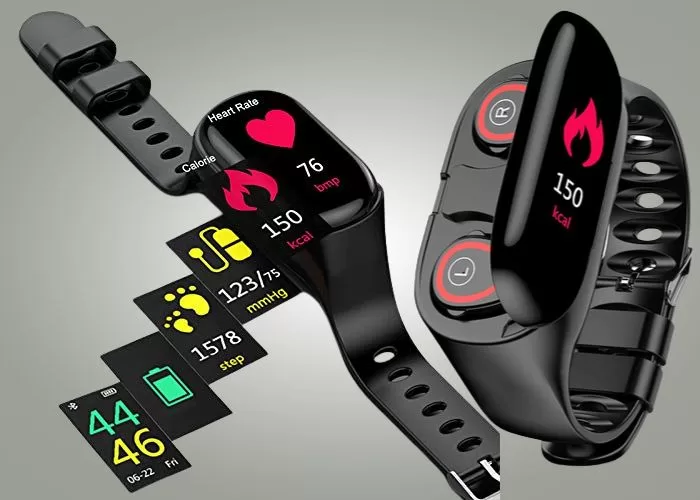 Smartwatch With Earbuds