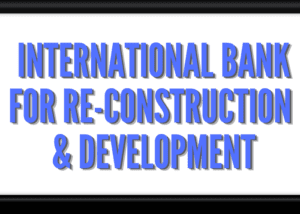 International Bank For Re-Construction & Development