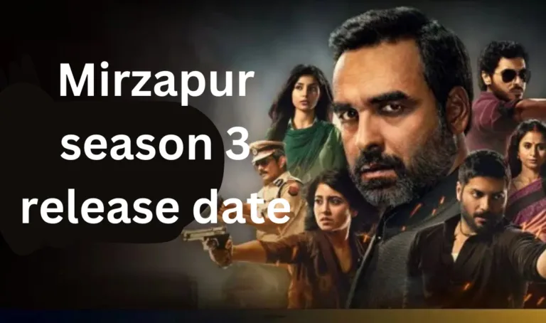 Mirzapur season 3 release date