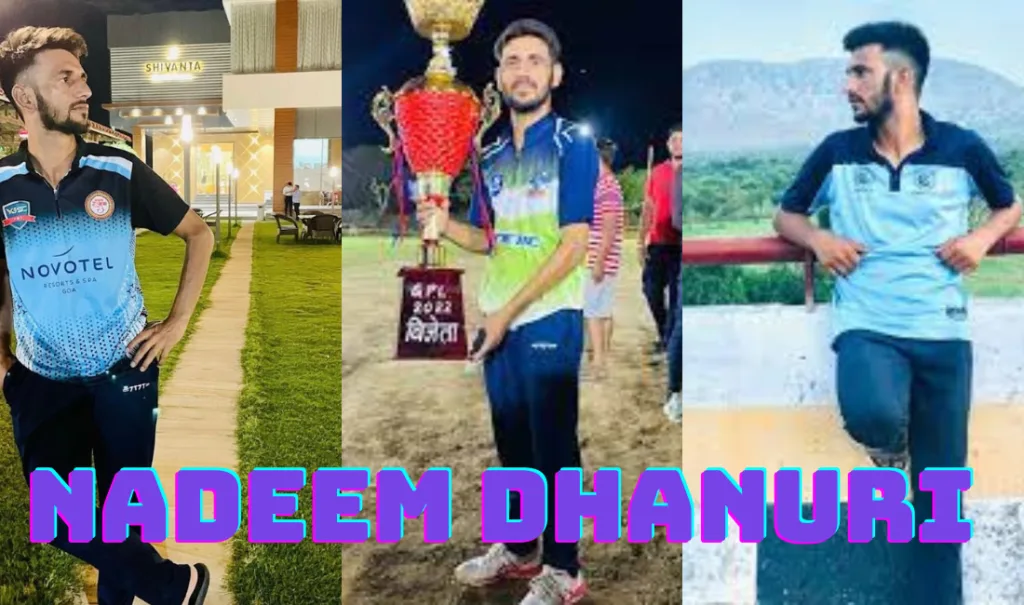 Nadeem Dhanuri ND7 Tennis Cricket Star Bio 2 Nadeem Dhanuri